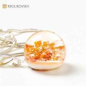 Biżuteria na prezent, naszyjnik na odejście z pracy.