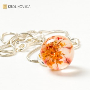 Biżuteria na prezent, naszyjnik na odejście z pracy.