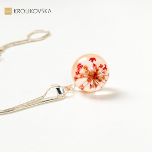 Biżuteria damska artystyczna, elegancki naszyjnik pozłacany w prezencie.