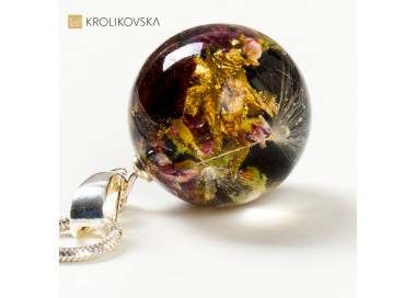 Biżuteria damska artystyczna, elegancki naszyjnik.