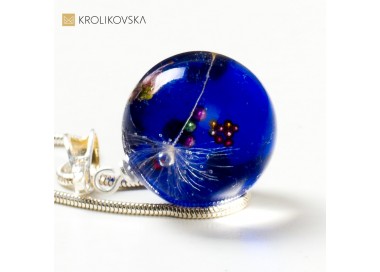 Oryginalna designowa biżuteria artystyczna zielona.