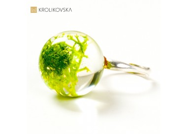 Natura w biżuterii: pierścionki roślinne.