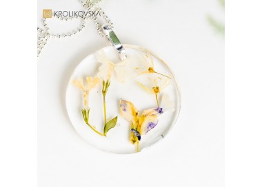 Naszyjnik Kwiatowy - Delikatna Elegancja, nowoczesna biżuteria.