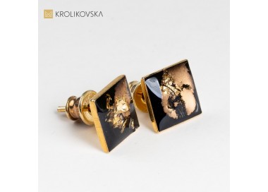 Wyjątkowe kolczyki, nowoczesna biżuteria.
