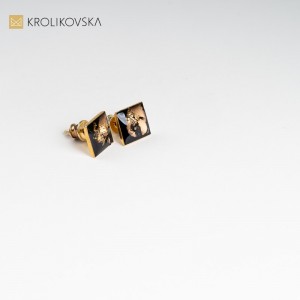 Wyjątkowe kolczyki, nowoczesna biżuteria.