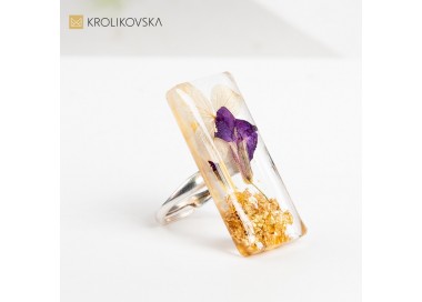 Prezent biżuteria, pierścionki geometryczne.