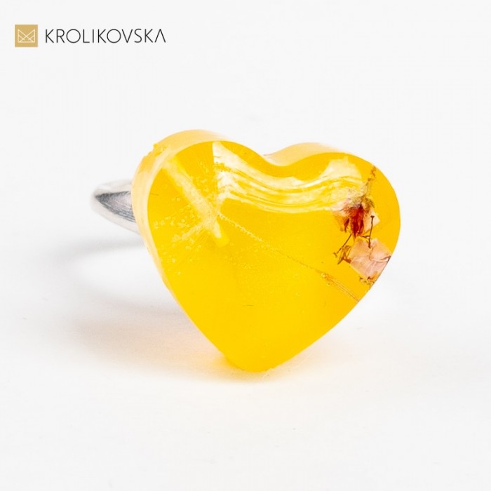Pierścień Srebrny z Kwiatowym Akcentem - Delikatny Gwiazdkowy Prezent.