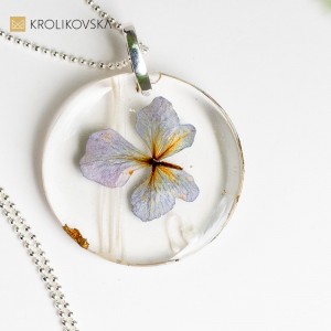 Okrągłe wisiorki na szyję, Polska biżuteria handmade.