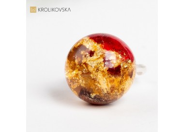 Srebrny pierścionek próba 925- prezent dla bratowej.