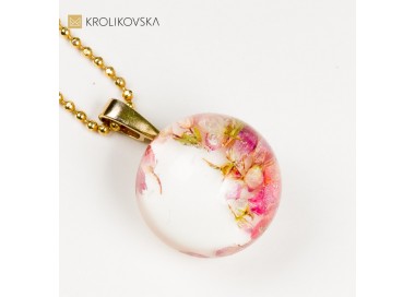 Naszyjnik Kwiatowy Złoty Róż: Idealny Prezent na 40. Urodziny.