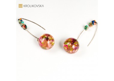Kolczyki, Polska biżuteria handmade.