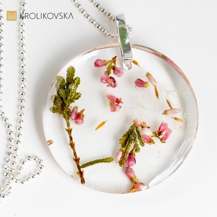 Zawieszka na prezent, biżuteria handmade.