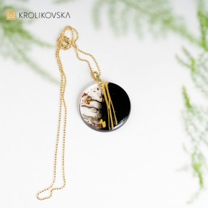 Wirtuozowska biżuteria: wielki naszyjnik upominek.