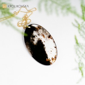 Wyjątkowy artystyczny naszyjnik, upominek bez okazji.