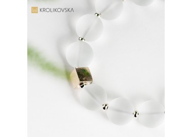 Bransoletka z kryształami na prezent.