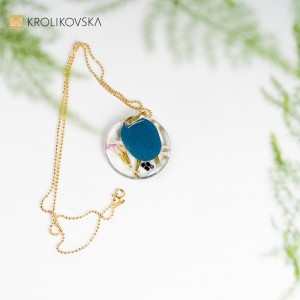 Naszyjnik z Kwiatami: Urodzinowy Upominek dla Niej na 40. Rocznicę.