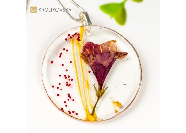 Kreatywny prezent dla przyjaciółki, naszyjnik damski.