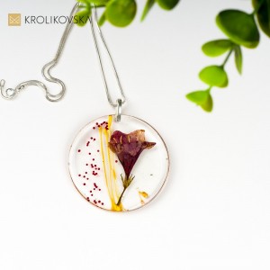 Kreatywny prezent dla przyjaciółki, naszyjnik damski.