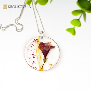 Kreatywny prezent dla przyjaciółki, naszyjnik damski.