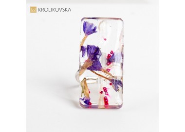 Przekaz Emocji - Pierścionek Z Prawdziwym Sercem Artystki.