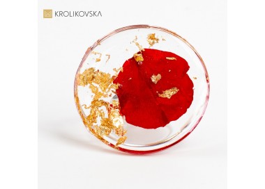 Ręcznie Robiony Pierścionek Wzorowanymi na Naturze.