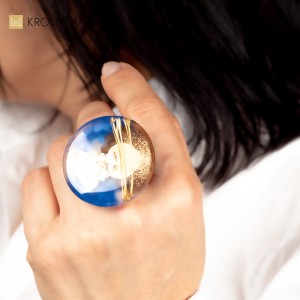 Wymiar Urody - Ręcznie Wykonany Pierścionek.