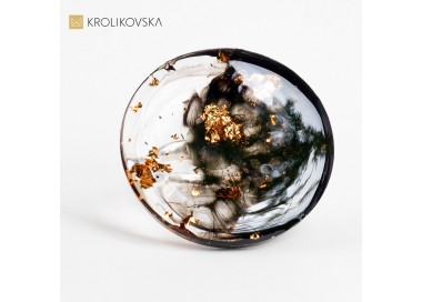 Elegancki pierścionek - Wykonany Przez Artystkę.
