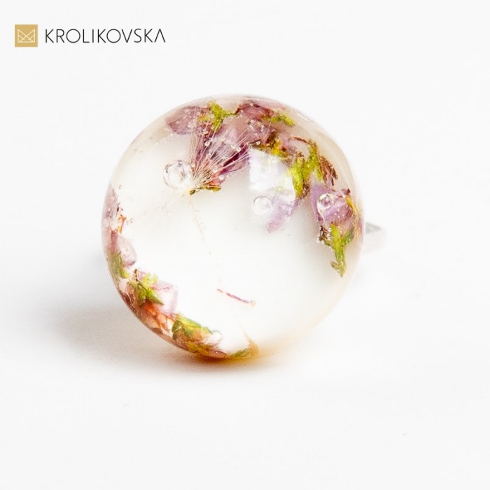 Kunsztowna Kreacja - Pierścionek Artystyczny Z Własnoręcznie Wybranym Kamieniem.