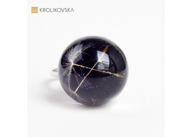 Kunsztowne Wykończenie - Pierścionek Artystyczny Z Estetyką.