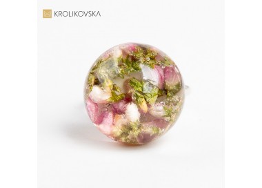 Indywidualny Wyraz - Pierścionek Artystyczny Z Ręcznie Dobranym Kamieniem.