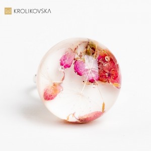 Pierścionek Artystyczny Wykonany z Wizją.