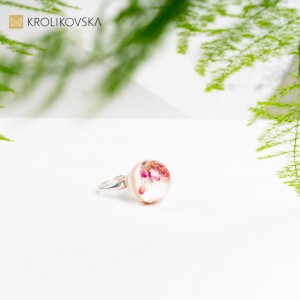 Pierścionek Artystyczny Wykonany z Wizją.