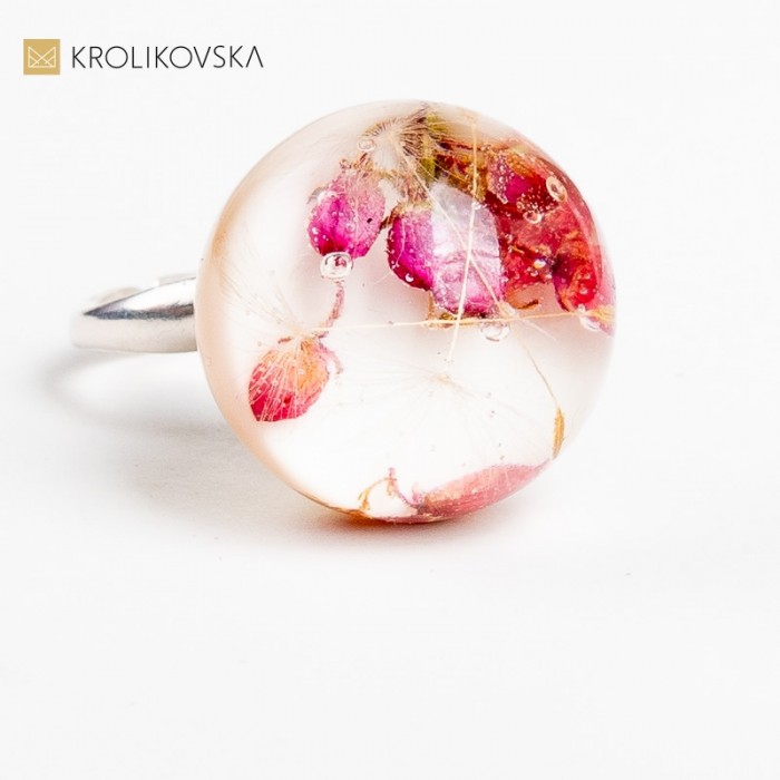 Pierścionek Artystyczny Wykonany z Wizją.