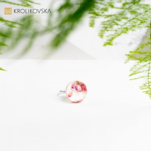 Pierścionek Artystyczny Wykonany z Wizją.