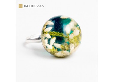 Artyzm w Prezentacji - Unikatowy Pierścionek Artystyczny.