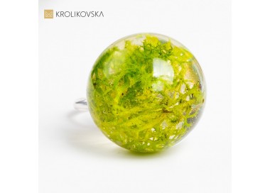 Unikatowy Rękodzieło - Pierścionek Artystyczny w Stylu Prezentu.