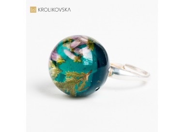 Kreacja z Pasją - Artystyczny Pierścionek Wykonany Z Sercem.