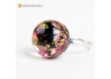 Niezwykłe Urokowanie - Artystyczny Pierścionek Z Własnoręcznie Wytwarzanym Wzorem.