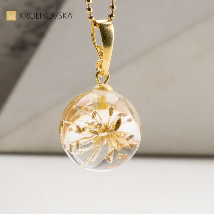 Kwiatowe Klejnoty Natury z koprową inspiracją.