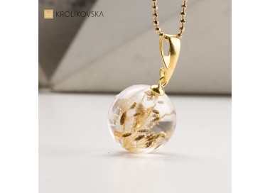 Kwiatowe Klejnoty Natury, naszyjnik z koprem.