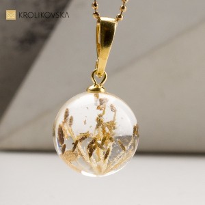 Kwiatowe Klejnoty Natury, naszyjnik z koprem.