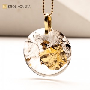 Sztuka w naszyjniku, prezent wyjątkowy.