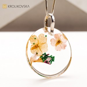 Naszyjnik Krolikovska z Kwiatami: Spersonalizowany Prezent.1