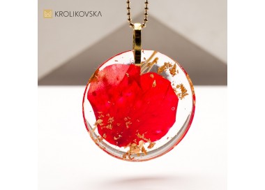 Naszyjniki z Róży płatkiem – Personalizowany Prezent dla Ukochanej