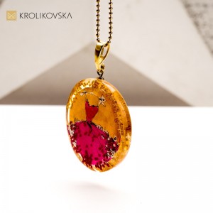 Unikalny Naszyjnik z Grafiką – Limitowana Kolekcja Stworzona przez Artystkę.