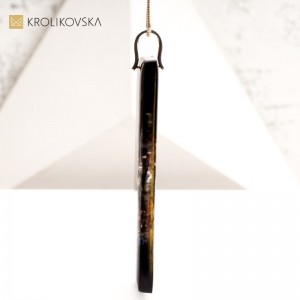 Limitowana Edycja – Ręcznie Malowany Naszyjnik, Każdy Egzemplarz Niepowtarzalny.