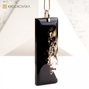 Limitowana Edycja – Ręcznie Malowany Naszyjnik, Każdy Egzemplarz Niepowtarzalny.