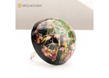 Biżuteria z prawdziwymi kwiatami – sklep z rękodziełem online.