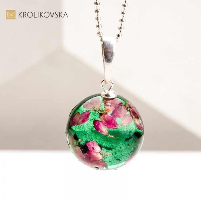 Naturalna biżuteria handmade – idealna na prezent dla miłośników natury.