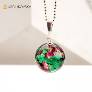 Naturalna biżuteria handmade – idealna na prezent dla miłośników natury.